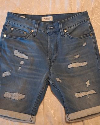 Jeans shorts uomo 