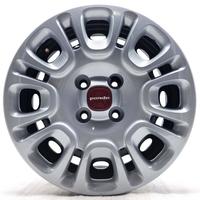 4 cerchi ferro fiat panda r14 ft5589