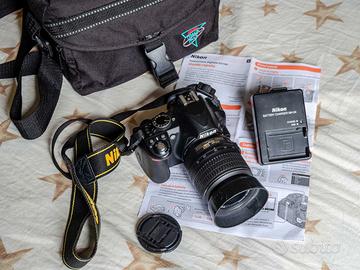 Nikon D3100 con Af-s 18-55 VR - Perfetta -