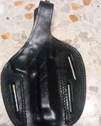 Fondina in pelle tipo sogliola