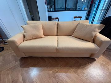Divano letto completamente sfoderabile