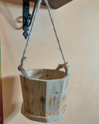 Secchiello in Legno, Vaso