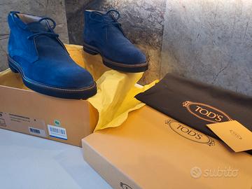 Tod's polacchini blu chiaro