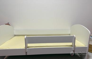 Struttura letto bambini con sponda
