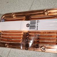 griglia di aereazione in rame