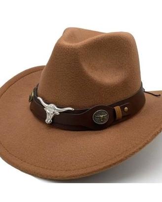CAPPELLO Western Hat Bull  Nero