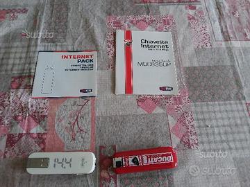 2 chiavette internet ducati onda tim da testare