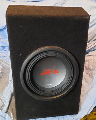Subwoofer Alpine SWR 1022d 500 watt rms (2+2 ohm)