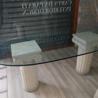 Tavolo in vetro