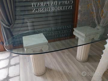 Tavolo in vetro