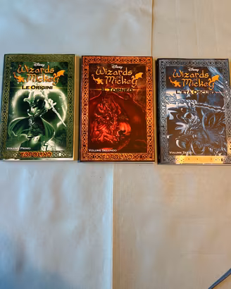Fumetti cartonati della saga Wizards of Mickey