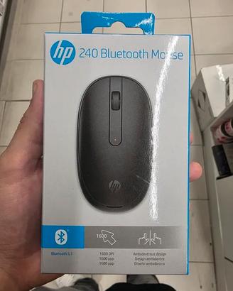 Mouse Wireless Bluetooth HP 240 Nero - NUOVO
