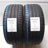 2 GOMME 225 45 17 DUNLOP A1728