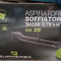 aspiratore soffiatore SH26K per foglie