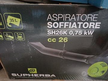 aspiratore soffiatore SH26K per foglie