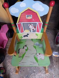 sedia a dondolo bambini