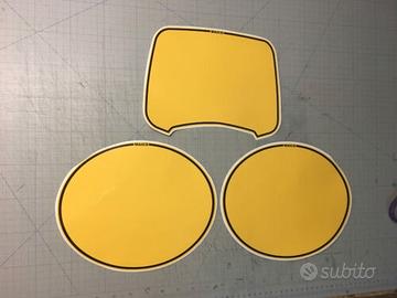 Adesivi Tabelle Maico 250 - 1982