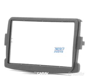 CORNICE NERA RADIO 2-DIN PER RENAULT DACIA DUSTER 