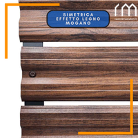 Recinzione Mogano L8xH1,50mt - Trasporto incluso