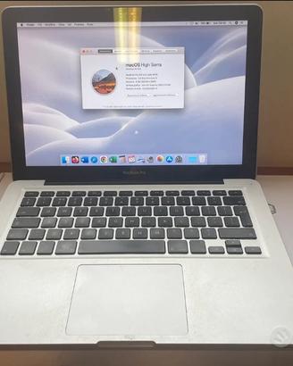 Apple MacBook Pro 13 I5 2.4 ghz 8 gb. Ssd 256 2011
