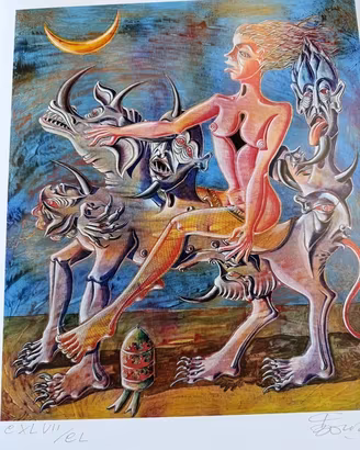 Giuseppe Bosich – La Bestia e la Prostituta – QOM-