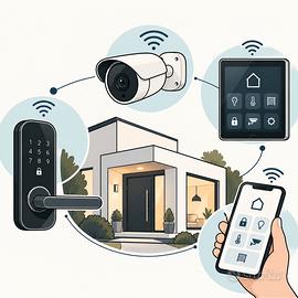 Installazione Telecamere, Smart Lock, Domotica 