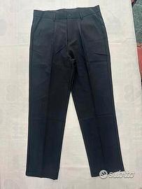 Novari Milano Pantalone Uomo Elegante Grigio Scuro