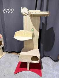 Cucce in legno indoor, per gatti, handmade