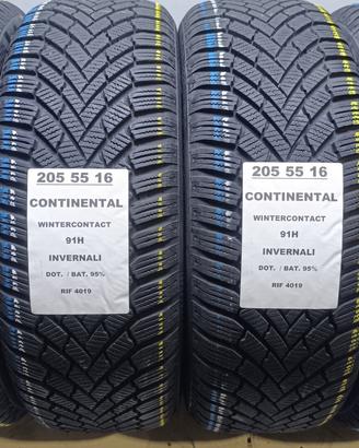 4 GOMME 205 55 16 CONTINENTAL INV RIF4019