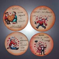 calamita di legno 10 cm pirografata