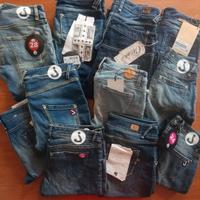 Stock Jeans firmati NUOVI taglie miste 12 pezzi 