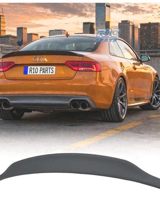 SPOILER AUDI A5 COUPE 07-16 LOOK RS5 NERO LUCIDO