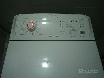 Lavatrice Rex Electrolux RWT10019W carica alto