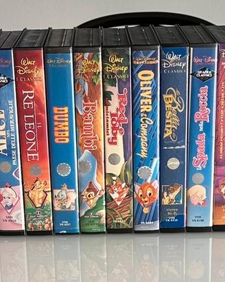 32 Video Cassette VHS Classici Disney originali