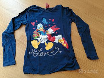 T-shirt manica lunga da bambina Disney 8-9A
