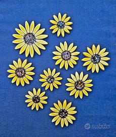 Margherite Decorative in Ceramica 