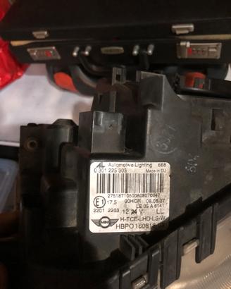 Coppia fari mini cooper 2007