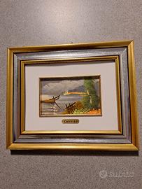 Quadro a olio di Carullo