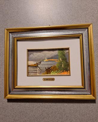 Quadro a olio di Carullo