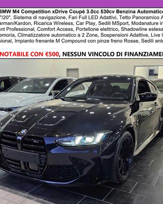 BMW Serie 4 Coupé M4 Comp Tetto C.19" 20" Harman
