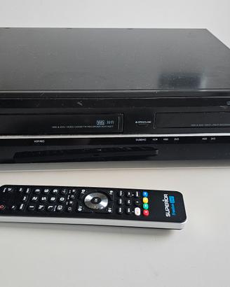 Videoregistratore DVD VHS HDD Toshiba HDMI  