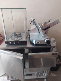 affettatrice,vetrinetta e saladette