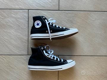 Scarpe Converse Chuck Taylor Hi 43 nere alte nuove