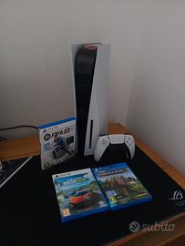 PS5 1TB DISCO-COME NUOVA+3 GIOCHI+PAD🚀