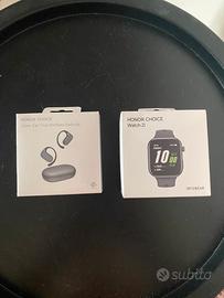 Honor Choice Smartwatch+Auricolari NUOVI