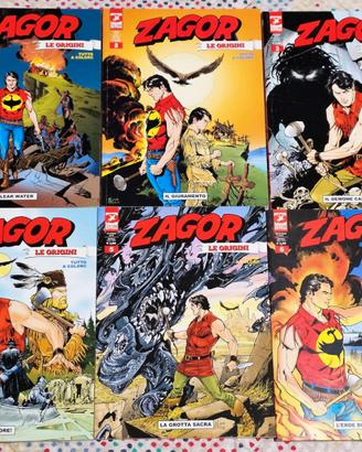Zagor Le Origini Serie Completa 1-6