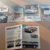 Innocenti 950 Spyder 4 x Pubblicita' + Prova strad