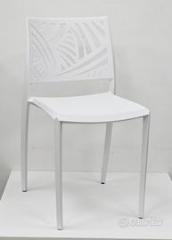 STOCK SEDIE ESTERNI POLIPROPILENE BAR PIZZERIA 