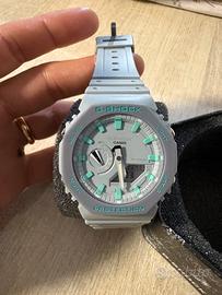 Casio G Shock GA2100 grigio verde acqua orologio g