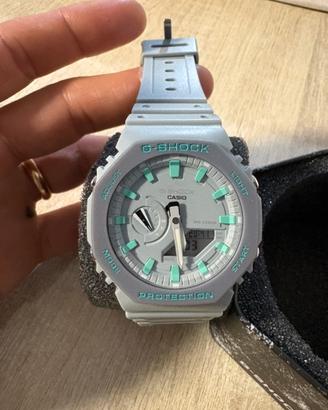 Casio G Shock GA2100 grigio verde acqua orologio g